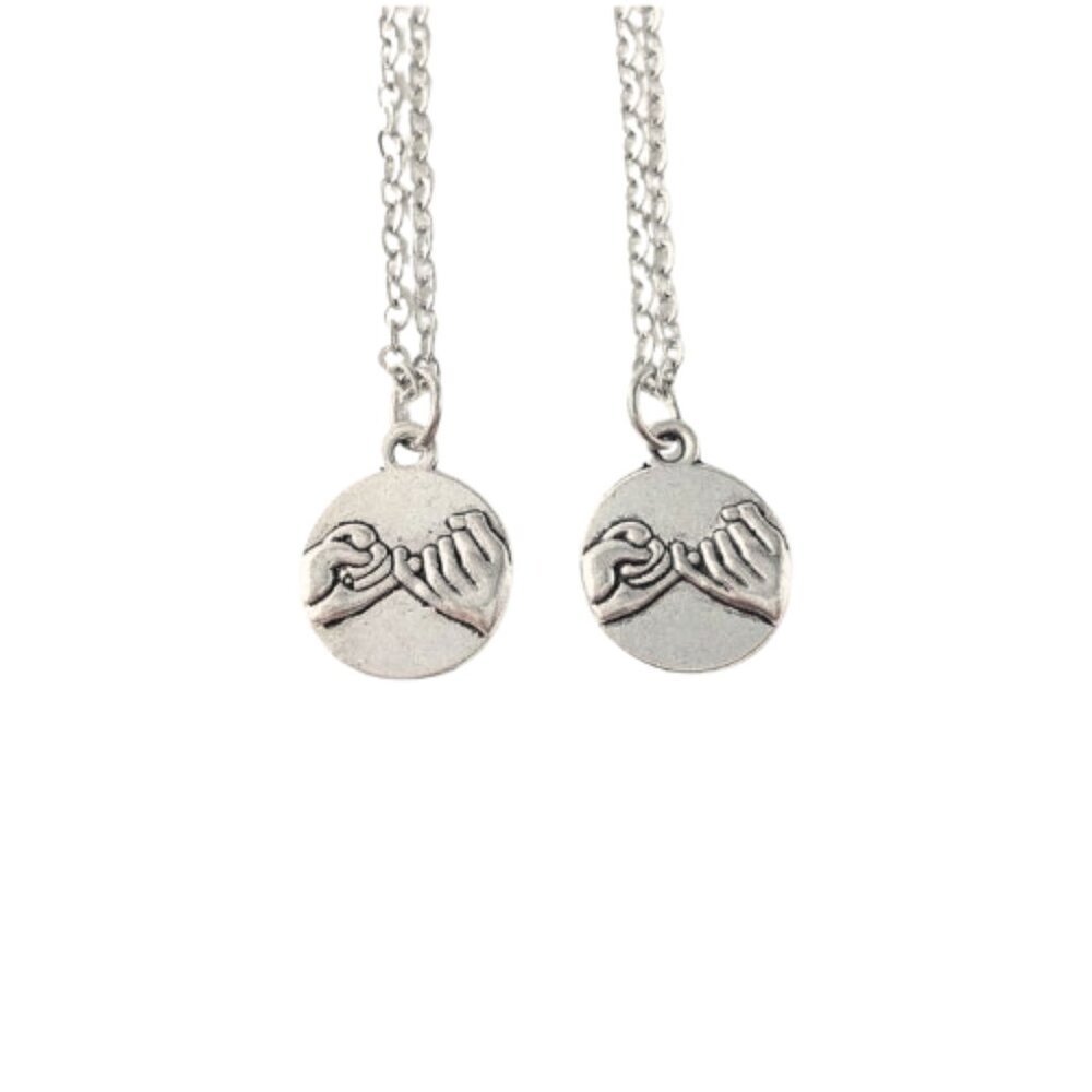 Pinkie Promise Best Friend Necklace Set